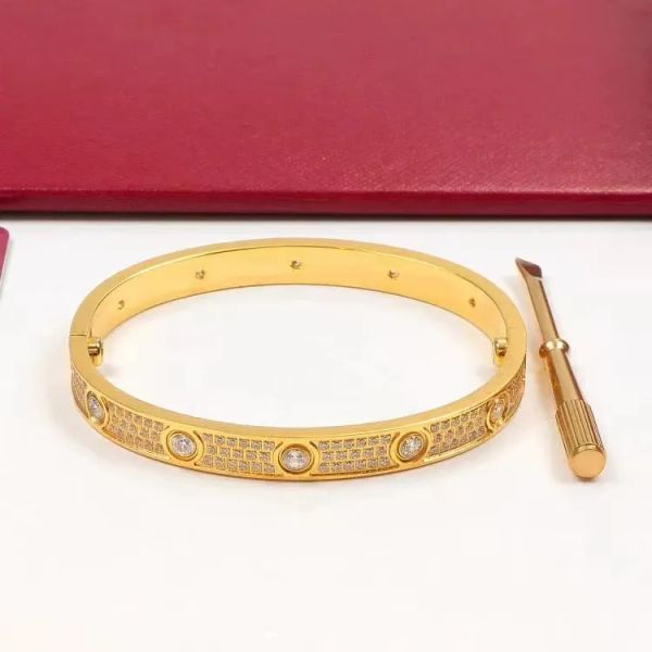luxury classic screwdriver love bracelets fashion bangle cuff bracelet 316l stainless steel plated 18k gold jewelry valentine's day gif, Black
luxury classic screwdriver love bracelets fashion bangle cuff bracelet 316l stainless steel plated 18k gold jewelry valentine's day gif, Black