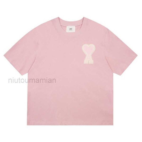 t shirts for men women brand amis the correct of big heart badge embroidered short sleeve men's and women's fashion peach loose ha, White;black
t shirts for men women brand amis the correct of big heart badge embroidered short sleeve men's and women's fashion peach loose ha, White;black