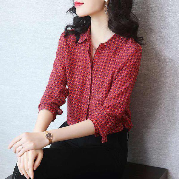 polos lady long sleeve plaid printed blusas shirts women spring autumn styleturndown collar chiffon blouses, White
polos lady long sleeve plaid printed blusas shirts women spring autumn styleturndown collar chiffon blouses, White