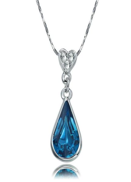 yoursfs 6pcsset zircon water drop necklace fashion lady gold plated 18k pendant design unique anniversary holiday birthday gift6870105, Silver
yoursfs 6pcsset zircon water drop necklace fashion lady gold plated 18k pendant design unique anniversary holiday birthday gift6870105, Silver