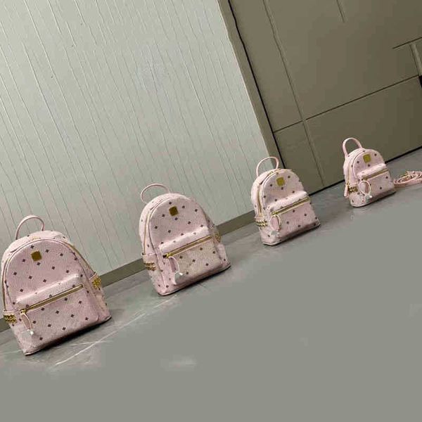 new mm 5 sizes rivet designer backpack bag women designer bag leather bookbags classic print luxurys handbag large capacity backpacks school
new mm 5 sizes rivet designer backpack bag women designer bag leather bookbags classic print luxurys handbag large capacity backpacks school