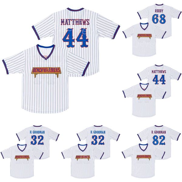 moive benchwarmers baseball 32 howie goodman jersey 44 gus matthews 68 clark reedy 82 richie goodman pinstripe white all stitched pullover c, Black
moive benchwarmers baseball 32 howie goodman jersey 44 gus matthews 68 clark reedy 82 richie goodman pinstripe white all stitched pullover c, Black