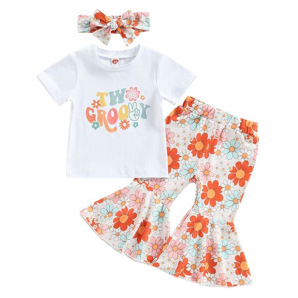 clothing sets toddler baby girl birthday outfit groovy one two romper shirts flower bell bottoms headband boho clothes 230420, White
clothing sets toddler baby girl birthday outfit groovy one two romper shirts flower bell bottoms headband boho clothes 230420, White