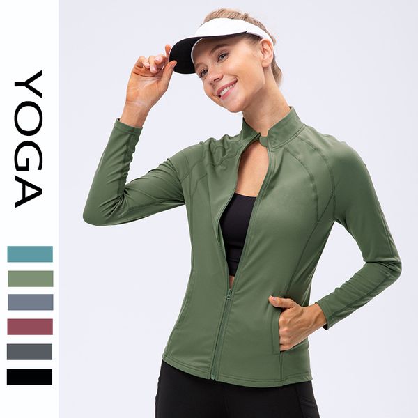 new alo yoga clothes stand-up collar sports female nude sense fitness cardigan outdoor long-sleeved yoga coat
new alo yoga clothes stand-up collar sports female nude sense fitness cardigan outdoor long-sleeved yoga coat