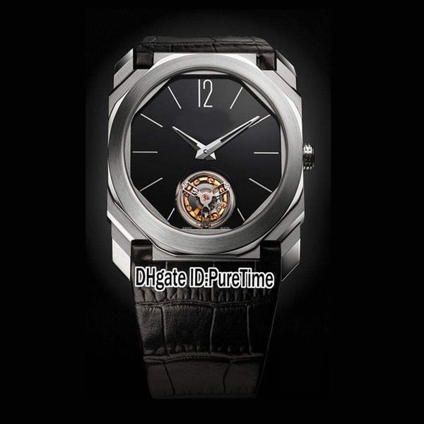 new 42mm octo finissimo tourbillon 102560 steel case black dial mechanical hand winding mens watch black leather strap 6 color wat2424, Slivery;brown
new 42mm octo finissimo tourbillon 102560 steel case black dial mechanical hand winding mens watch black leather strap 6 color wat2424, Slivery;brown