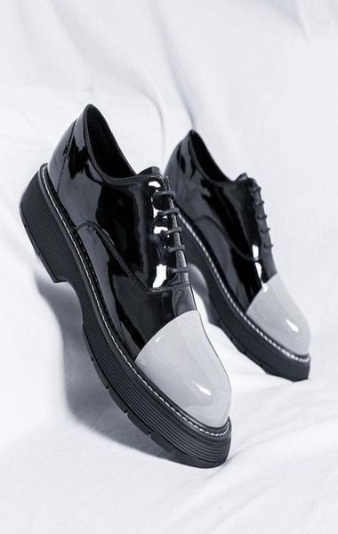 dress shoes patent leather casual men office splice color man japanese harajuku streetwear vintage wedding shoe8662949, Black
dress shoes patent leather casual men office splice color man japanese harajuku streetwear vintage wedding shoe8662949, Black