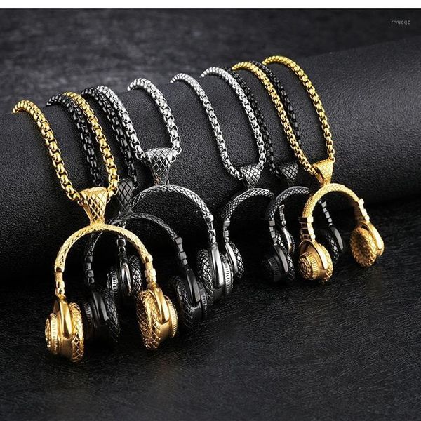 pendant necklaces rock dj music headphone necklace fashion stainless steel men women hip hop headset party cool jewelry272l, Silver
pendant necklaces rock dj music headphone necklace fashion stainless steel men women hip hop headset party cool jewelry272l, Silver