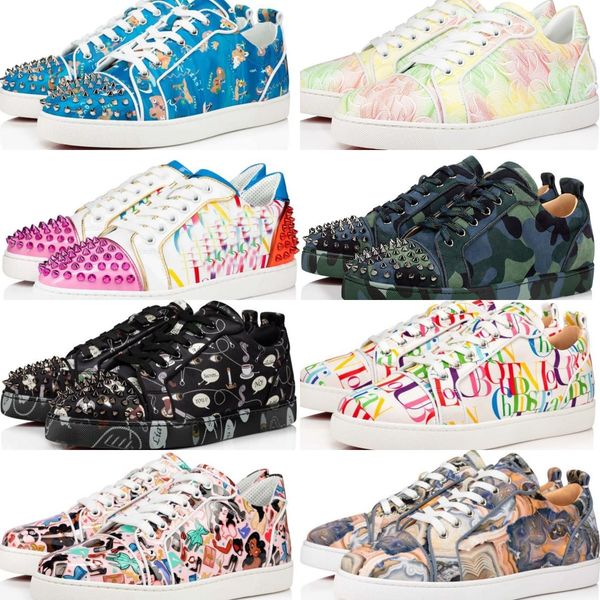 designer spikes shoes women men casual shoe rivets sneaker black white glitter grey leather low-sneakers size 35-47
designer spikes shoes women men casual shoe rivets sneaker black white glitter grey leather low-sneakers size 35-47