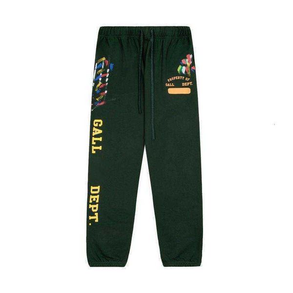 fashion brand designer pants galleryed dept hand-painted pattern printed trousers men and women green, Black
fashion brand designer pants galleryed dept hand-painted pattern printed trousers men and women green, Black