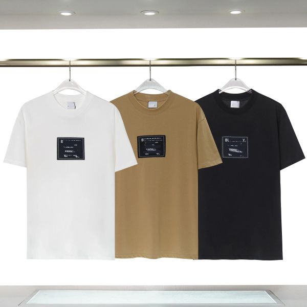 2023 bu summer mens bur designer t shirt casual man womens tees with letters print short sleeves sell luxury men hip hop clothes s-x ghe, White;black
2023 bu summer mens bur designer t shirt casual man womens tees with letters print short sleeves sell luxury men hip hop clothes s-x ghe, White;black