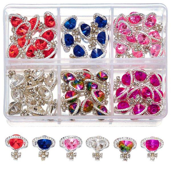 nail art decorations 6gridsbox 3d planet nail art charms mix styles boxed shiny luxury alloy rhinestone decoration 3060pcs crystal diamond j, Silver;gold
nail art decorations 6gridsbox 3d planet nail art charms mix styles boxed shiny luxury alloy rhinestone decoration 3060pcs crystal diamond j, Silver;gold