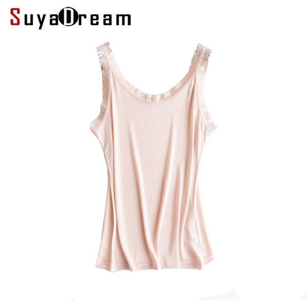 t-shirt women silk camis 50% natural silk and lace camisoles bottoming shirt black white pink 2022 new top
t-shirt women silk camis 50% natural silk and lace camisoles bottoming shirt black white pink 2022 new top