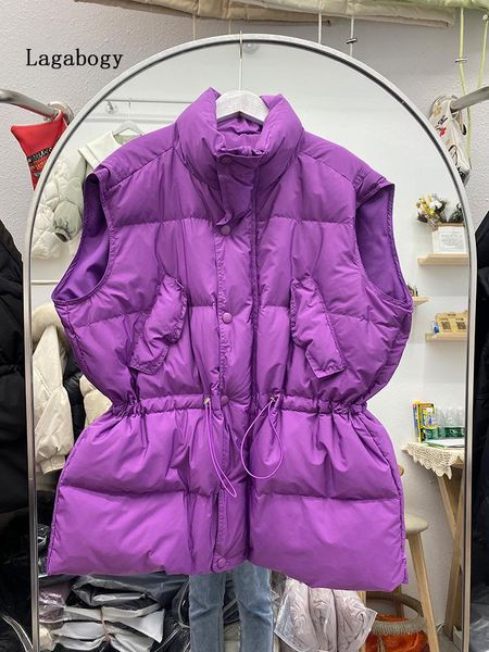 vests lagabogy new women winter white duck down vest simple casual loose autumn warm waistcoat female windproof sleeveless, Black;white
vests lagabogy new women winter white duck down vest simple casual loose autumn warm waistcoat female windproof sleeveless, Black;white
