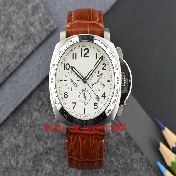 men's asian 2813 white dial automatic movement power reserve brown strap fashion luminous 44mm men's sport watches256y, Slivery;brown
men's asian 2813 white dial automatic movement power reserve brown strap fashion luminous 44mm men's sport watches256y, Slivery;brown