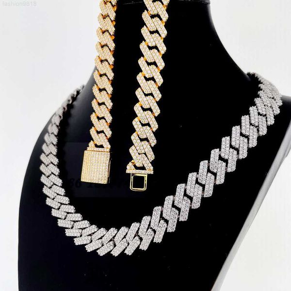 wholesale cuban link hip hop jewelry good quality brass cz iced out cuban link chain necklace for men, Silver
wholesale cuban link hip hop jewelry good quality brass cz iced out cuban link chain necklace for men, Silver