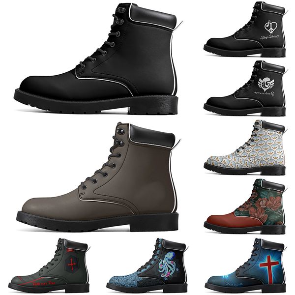 DIY Classic Boots Non-slip autumn winter for men women outdoor trend Versatile comfortable Elevated Casual Customized Boots 12481
DIY Classic Boots Non-slip autumn winter for men women outdoor trend Versatile comfortable Elevated Casual Customized Boots 12481