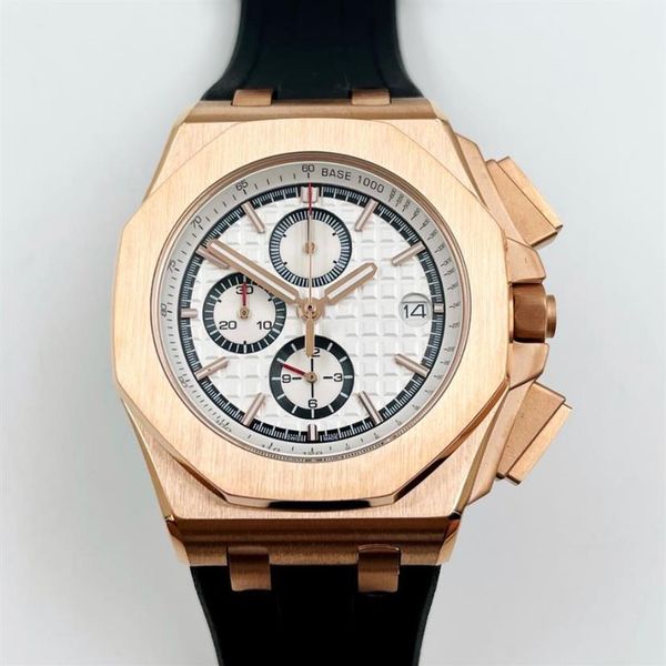men's watches rubber strap quartz movement for man 43 9mm super luminous wristwatches327g, Slivery;brown
men's watches rubber strap quartz movement for man 43 9mm super luminous wristwatches327g, Slivery;brown
