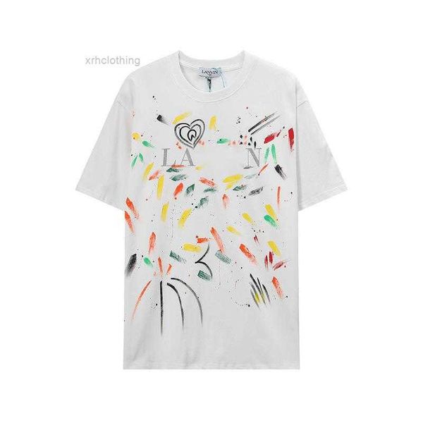 men's t-shirts gallerye dept shirt lan vin longfan speckle printing series loose short sleeve versatile casual men and women's cou, White;black
men's t-shirts gallerye dept shirt lan vin longfan speckle printing series loose short sleeve versatile casual men and women's cou, White;black
