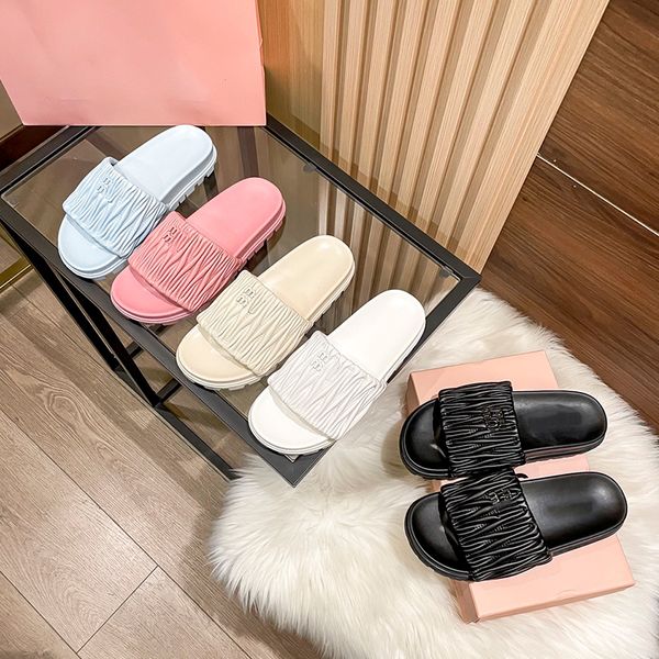 2023 slippers womens fashion designer slides slipper slipper covered platform sandals size 35-40, Black
2023 slippers womens fashion designer slides slipper slipper covered platform sandals size 35-40, Black