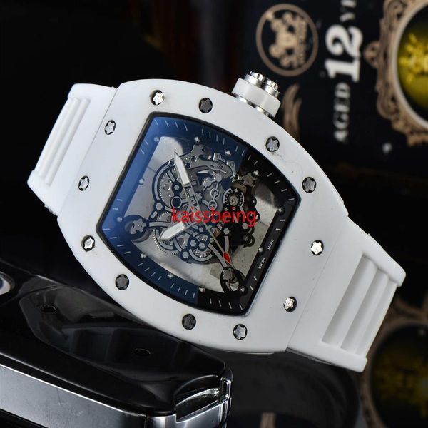 2021 fashion mens skeleton rubber watch automatic movement men famous designer men's sports watches montre de luxe wristwatch2124, Slivery;brown
2021 fashion mens skeleton rubber watch automatic movement men famous designer men's sports watches montre de luxe wristwatch2124, Slivery;brown