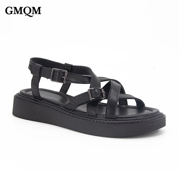 sandals gmqm fashion women s summer 2023 genuine leather slippers shoes flats classic outdoor walking 230420, Black
sandals gmqm fashion women s summer 2023 genuine leather slippers shoes flats classic outdoor walking 230420, Black
