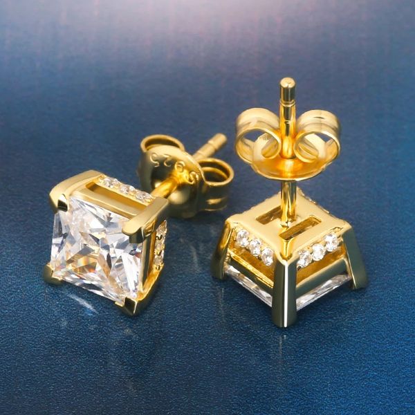 men women personality earrings s925 silver yellow black gold plated square cz earrings studs nice jewelry gift for friend, Golden;silver
men women personality earrings s925 silver yellow black gold plated square cz earrings studs nice jewelry gift for friend, Golden;silver