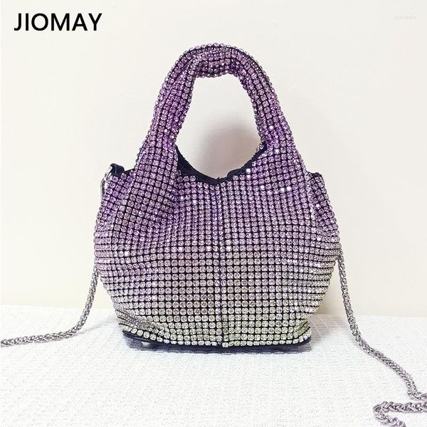 shoulder bags luxury designer handbags women shiny rhinestone bag with chain lady gradient color wedding party bucket
shoulder bags luxury designer handbags women shiny rhinestone bag with chain lady gradient color wedding party bucket