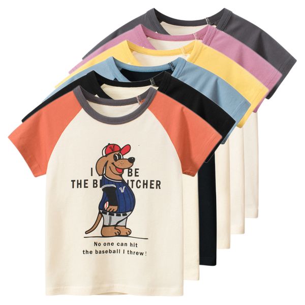 t shirts summer children boys girls t shirt cotton cartoon bear short sleeve kids clothes for boy casual tee 2 10y dropship 230420, Blue
t shirts summer children boys girls t shirt cotton cartoon bear short sleeve kids clothes for boy casual tee 2 10y dropship 230420, Blue