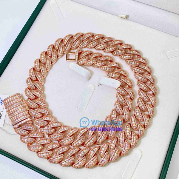 fine hip hop jewelry 18k gold plated necklace men sterling silver fully vvs moissanite diamond iced out cuban link chain
fine hip hop jewelry 18k gold plated necklace men sterling silver fully vvs moissanite diamond iced out cuban link chain