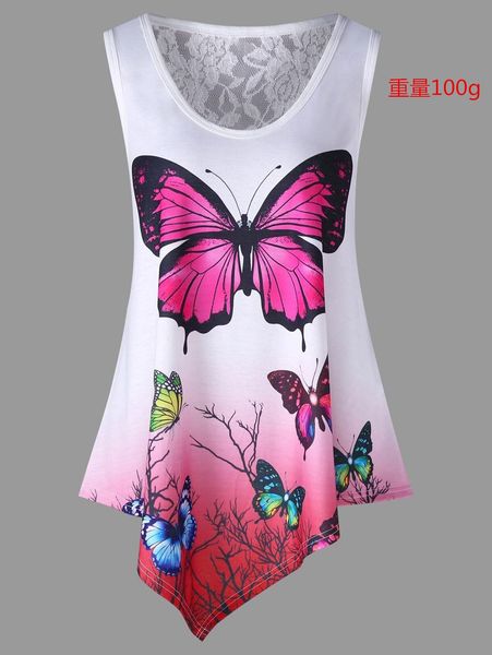 tanks plus size floral butterfly print flare tank women lace insert tank summer sleeveless long fashion casual 2021, Black;white
tanks plus size floral butterfly print flare tank women lace insert tank summer sleeveless long fashion casual 2021, Black;white