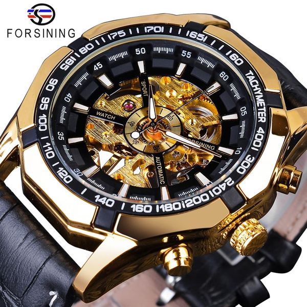 forsining waterproof golden black skeleton clock two button decoration mechanical wrist watches for men black genuine leather280m, Slivery;brown
forsining waterproof golden black skeleton clock two button decoration mechanical wrist watches for men black genuine leather280m, Slivery;brown