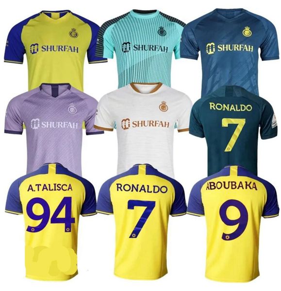 al nassr fc soccer jerseys ronaldo 2022 2023 home away 22 23 cr7 gonzalo martinez talisca ghislain konan vincent aboubakar men football shii, Black;yellow
al nassr fc soccer jerseys ronaldo 2022 2023 home away 22 23 cr7 gonzalo martinez talisca ghislain konan vincent aboubakar men football shii, Black;yellow