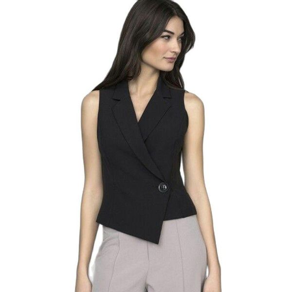 vests women's suit vest fashion vneck jacket one button waistcoat formal workwear lady, Black;white
vests women's suit vest fashion vneck jacket one button waistcoat formal workwear lady, Black;white