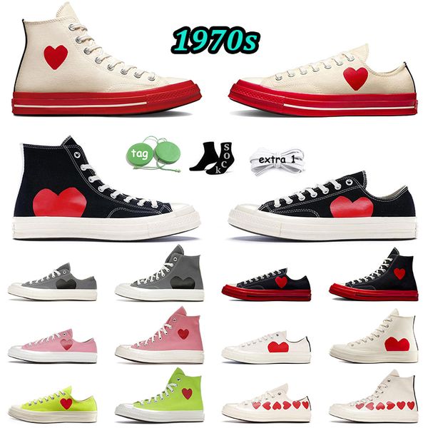 luxury designer canvas 1970s shoes fashion comme des garcons chuck taylors all star cdg play black white grey red midsole classic sneakers o
luxury designer canvas 1970s shoes fashion comme des garcons chuck taylors all star cdg play black white grey red midsole classic sneakers o