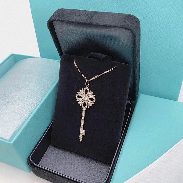 initial designer luxury keys pendant necklaces women chain couple holiday commemorative gifts fashion brand original jewelry with gift box, Silver
initial designer luxury keys pendant necklaces women chain couple holiday commemorative gifts fashion brand original jewelry with gift box, Silver