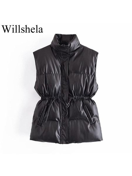 vests willshela women fashion waistcoat elastic waist front zipper vest high neck sleeveless casual female jacket chic outfits, Black;white
vests willshela women fashion waistcoat elastic waist front zipper vest high neck sleeveless casual female jacket chic outfits, Black;white