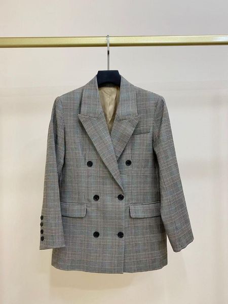 pants double breasted women notched blazer long sleeve plaid casual female straight suit coat autumn winter 2022, White
pants double breasted women notched blazer long sleeve plaid casual female straight suit coat autumn winter 2022, White