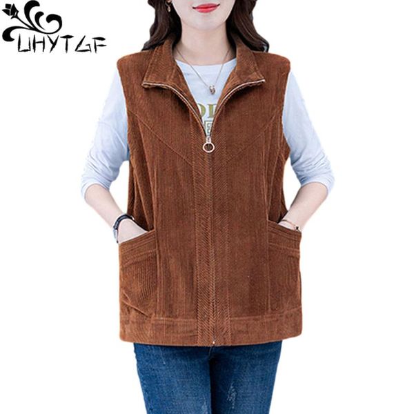 vests uhytgf sleeveless female jackets vintage corduroy casual autumn winter vests for women korean loose 4xl big size waistcoat 1453, Black;white
vests uhytgf sleeveless female jackets vintage corduroy casual autumn winter vests for women korean loose 4xl big size waistcoat 1453, Black;white