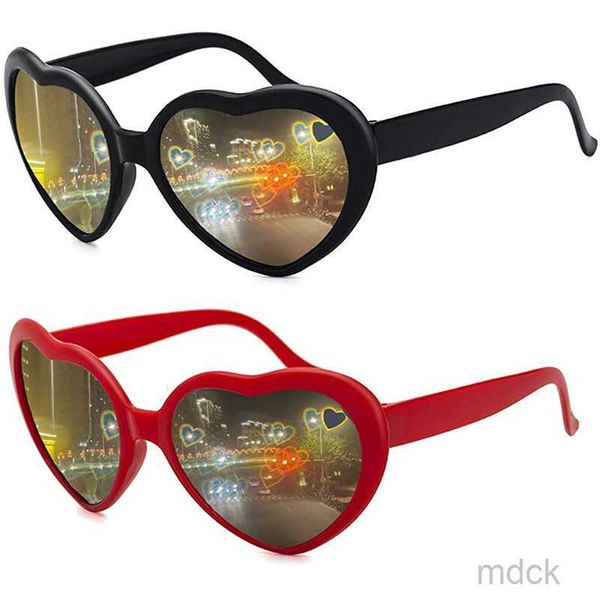 sunglasses fashion female effects heart shaped glasses the lights change heart shape at night female sunglasses, White;black
sunglasses fashion female effects heart shaped glasses the lights change heart shape at night female sunglasses, White;black