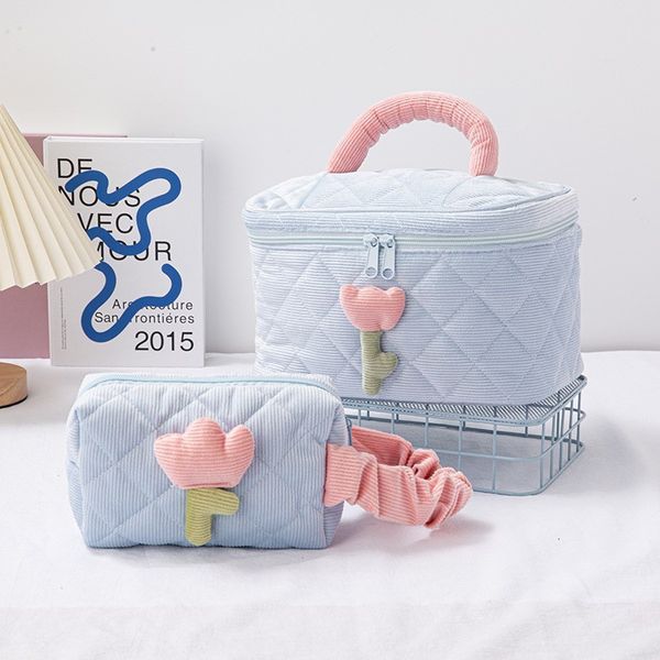 cosmetic bags cases purdored 1 set solid color flower makeup zipper large soft corduroy female travel make up beauty case 230421
cosmetic bags cases purdored 1 set solid color flower makeup zipper large soft corduroy female travel make up beauty case 230421