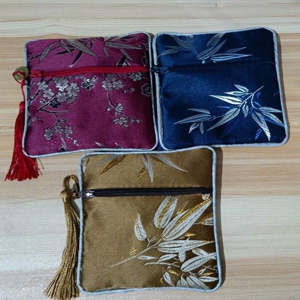 custom bamboo cloth zipper jewelry pouch bracelet gift bags small chinese silk brocade tassel coin purses wholesale 50pcs/lot, Pink;blue
custom bamboo cloth zipper jewelry pouch bracelet gift bags small chinese silk brocade tassel coin purses wholesale 50pcs/lot, Pink;blue