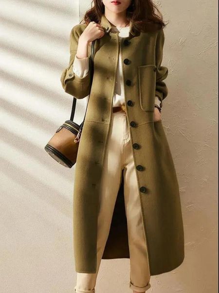 fur women's coats casual solid turndown collar women's jacket wool coat single breasted loose fall 2022 fashion women clothing, Black
fur women's coats casual solid turndown collar women's jacket wool coat single breasted loose fall 2022 fashion women clothing, Black
