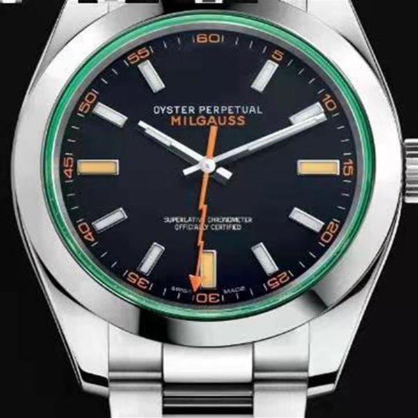 men's mechanical watch 116400 black dial silver white stainless steel case strap folding clasp three-pin modern sports fashio228o, Slivery;brown
men's mechanical watch 116400 black dial silver white stainless steel case strap folding clasp three-pin modern sports fashio228o, Slivery;brown