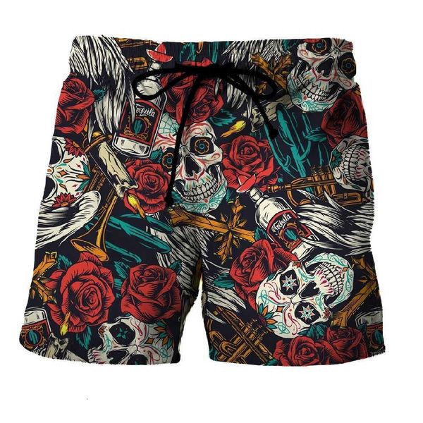 fashion new mens short trend 3d digital skull print beach shorts summer breathable men quick drying pants, White;black
fashion new mens short trend 3d digital skull print beach shorts summer breathable men quick drying pants, White;black