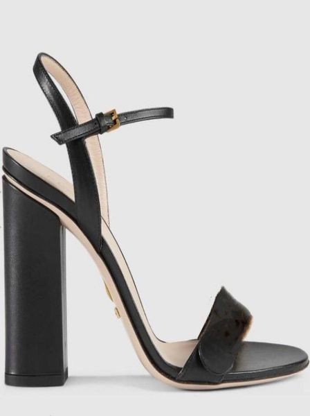 women leather sandal 105mm high heel summer designer goldtoned hardware ankle strap chunky heel sandals size 35424028569, Black
women leather sandal 105mm high heel summer designer goldtoned hardware ankle strap chunky heel sandals size 35424028569, Black