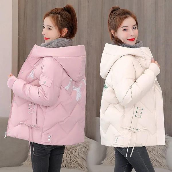 leather 2021 new women's parkas winter jacket hooded thick warm coat fashion female jackets cotton pdded parka outerwear plus size xxxl, Black
leather 2021 new women's parkas winter jacket hooded thick warm coat fashion female jackets cotton pdded parka outerwear plus size xxxl, Black
