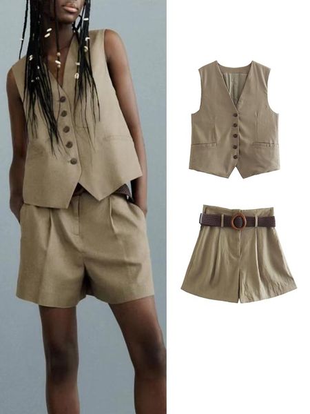 dress traf 2pcs ladies vest blazer sets 2022 pretty vneck solid single breasted jacket+aline short trousers with belt basic suits, White
dress traf 2pcs ladies vest blazer sets 2022 pretty vneck solid single breasted jacket+aline short trousers with belt basic suits, White