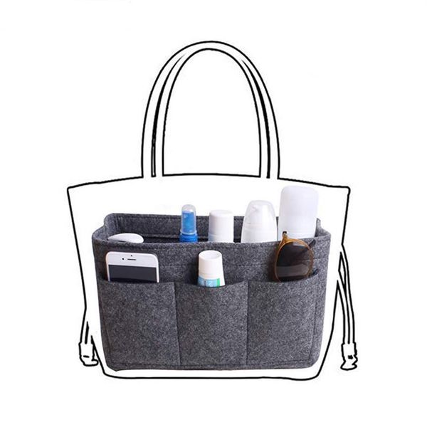 felt makeup organizer for handbag insert bag purse tote storage bag cosmetic bags toiletry bags fits for travel organizer2514
felt makeup organizer for handbag insert bag purse tote storage bag cosmetic bags toiletry bags fits for travel organizer2514