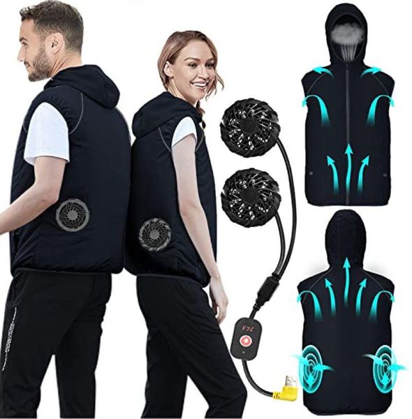 vests summer sport fan air condition cool woman travel ultralight brand outdoor vest clothes jacket sun windbreaker fishing worker, Black;white
vests summer sport fan air condition cool woman travel ultralight brand outdoor vest clothes jacket sun windbreaker fishing worker, Black;white