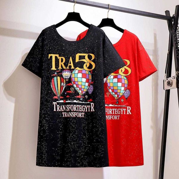 150. dresses plus size womens clothing plump girls summer shiny bright t shirt, Black;gray
150. dresses plus size womens clothing plump girls summer shiny bright t shirt, Black;gray